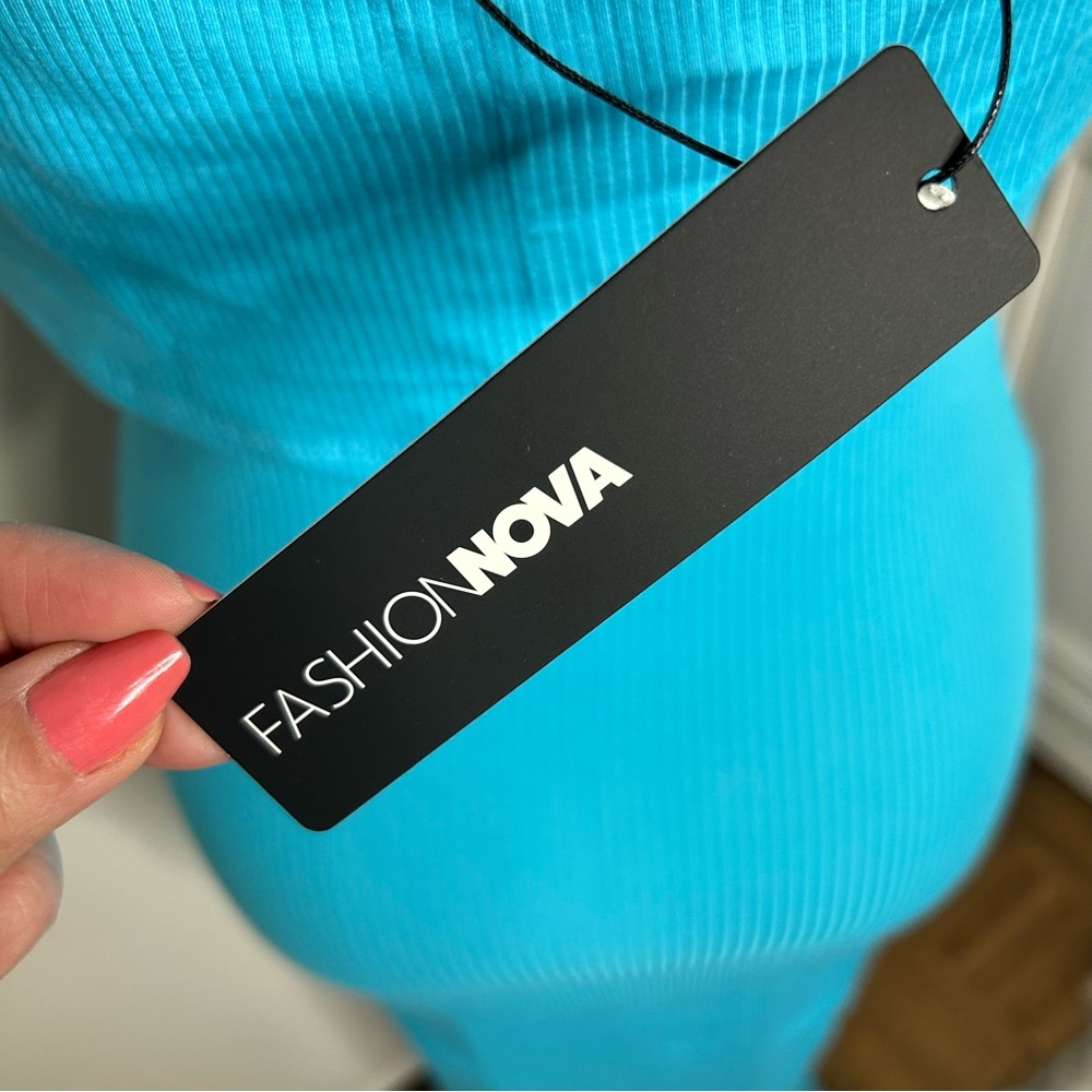 NWT Fashion Nova Maxi Bodycon Dress - Picture 8 of 11